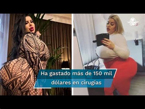 culo mas grande del mundo|Ella es la Influencer que busca tener el trasero más。